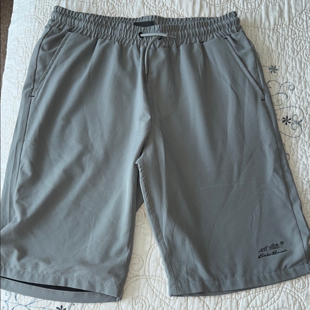 Eddie Bauer Gray Swim Shorts